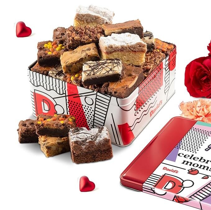 Cesta galletas y brownies